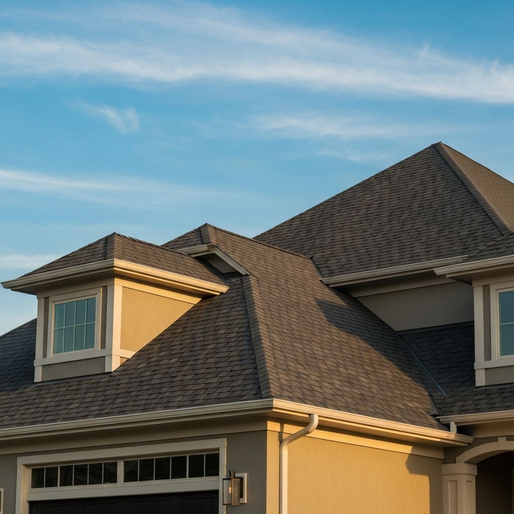 Beautiful home with a premium architectural shingle roof